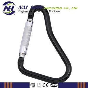 Mosquetón de Bloqueo Ligero de Aleación de Aluminio 24kn con Acabado Anodizado para Aplicaciones de Minería - Product Image 6