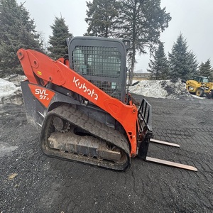 รถตักล้อยาง KUBOTA SVL97-2 พร้อมหัวตัดไม้สำหรับงานป่าไม้ รถตักขนาดกะทัดรัดประสิทธิภาพสูง ระบบไฮดรอลิกสำหรับงานหนัก - Product Image 6