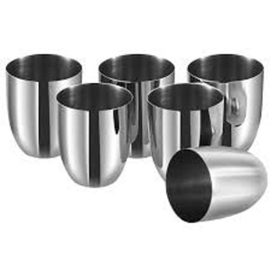 Elegant Stainless Steel Tumbler With Floral Pattern Hand-Made Bohemian Design Home Hotels Party Use <b>Water</b> Glass - Product Image 2