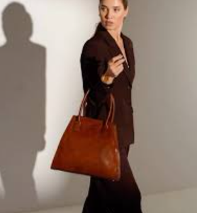 Sac fourre-tout en cuir souple de qualité supérieure pour femmes, sac à main minimaliste de grande capacité - Product Image 2