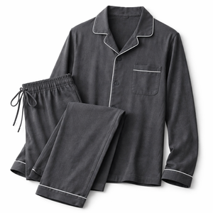 Pijamas de Algodón Personalizados al por Mayor para Hombre - Ropa de Dormir de Algodón al por Mayor, Servicio OEM por Proveedor Directo de Fábrica - Product Image 3