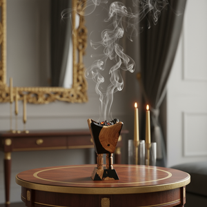 Standard Design Religious Eco-Friendly Incense Holder Middle Eastern Style New Design Bakhoor Burner Low Price Export Quality - Product Image 5