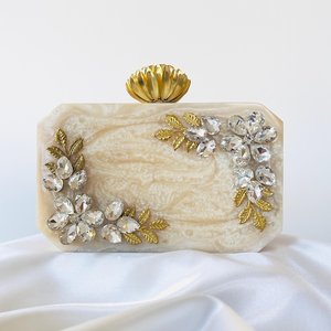 Bolso de Mano de Resina Premium para Mujer, Bolso de Diseñador al por Mayor para Regalos de Boda - Product Image 4