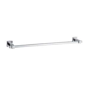 Porte-serviettes mural carré en acier inoxydable chromé de qualité supérieure, barre à serviettes moderne pour salle de bain, support de serviettes pour la maison - Product Image 1