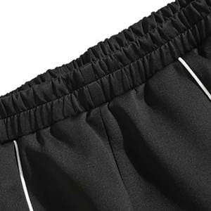 Ensemble deux pièces pour homme, tenue de sport et de loisirs d'extérieur, style punk américain, streetwear unisexe, veste et pantalon large style hip-hop - Product Image 6