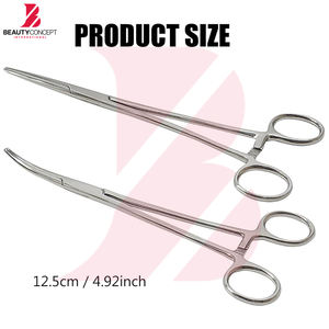 Pinzas Hemostáticas Kelly de la Más Alta Calidad, Rectas, con Bloqueo, de Acero Inoxidable, Reutilizables, Instrumentos Quirúrgicos Manuales - Product Image 6