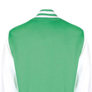 Chaqueta Varsity Bicolor para Hombre con Mangas y Letras Personalizadas Estilo Universitario, Chaqueta de Béisbol - Product Image 5