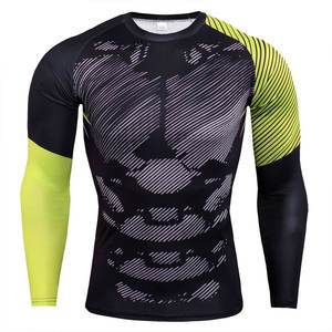 Camiseta de Manga Larga para Hombre, Protección UV, Secado Rápido, para Surf, Elástica, Ropa Deportiva de Playa - Product Image 2