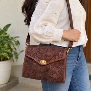 Gran oferta, bolso de cuero, bolso de mano de cuero con herramientas, bolso gitano bohemio, recién llegado, hecho a mano, elegante, Occidental, bolsos multiusos - Product Image 1