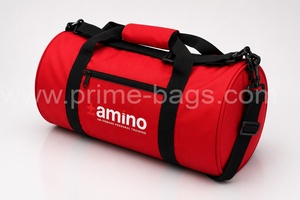 Prime <b>Bags</b> Nylon Weekend <b>Overnight</b> Travel Fitness Gym Duffle Sport <b>Bag</b> Adjustable Strap Logo Shoe Compartment Zipper Closure - Product Image 6