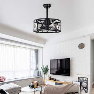 Ventilatore da soffitto industriale a 5 pale da 20 pollici con telecomando, dimensioni ridotte, 5 lame - Product Image 3