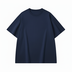 T-shirt décontracté pour homme à manches courtes, coupe oversize, style streetwear, 100% coton, coupe classique, anti-plis, respirant, personnalisable - Product Image 1