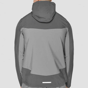 Conjunto Deportivo de Nailon Personalizado, Chaqueta de Nailon Impermeable y Cortavientos con Cierre y Reflectores, Pantalones Deportivos, Conjunto Cortavientos - Product Image 3
