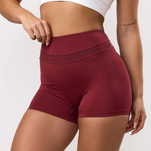 Shorts Deportivos de Secado Rápido para Gimnasio, Entrenamiento, Fitness, 2 en 1, con Cordón, para Maratón y Running, para Mujer - Product Image 1