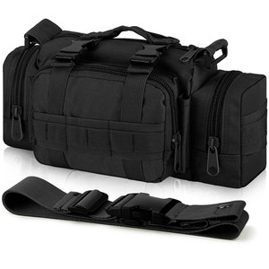 Outdoor Tactical Shoulder Duffle Bag Water Resistant Travel Bag with <b>MOLLE</b> <b>Attachment</b> System Heavy Duty Duffle Bag - Product Image 1