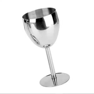 Stainless Steel Red Wine & White Wine Glass Whiskey <b>Goblet</b> for Cup 500-1000ml Dishwasher Safe Party Tableware - Product Image 6