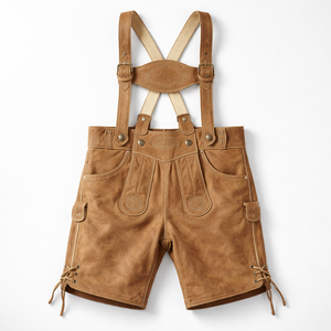 Lederhosen de Cuero de Cabra Personalizados al por Mayor para Pedidos en Grandes Cantidades - Fabricante y Proveedor OEM - Product Image 5