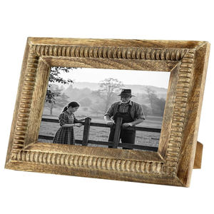 Designer Handmade Wood <b>Photo</b> <b>Frame</b> Contemporary Wooden <b>Photo</b> <b>Frame</b> Minimal Premium Finish Tabletop <b>Rustic</b> Style Decorative Craft - Product Image 3