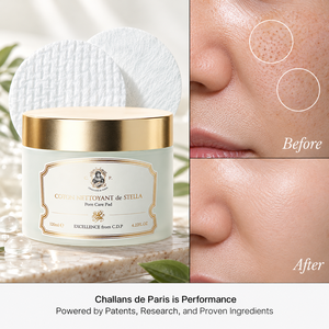Cosmétiques coréens CHALLANS De PARIS – Lingettes tonifiantes pour la peau, 50 couches, 120g, anti-sebum, rétinol, panthénol, resserrement des pores, parfum aloès - Product Image 1