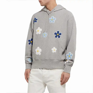 Nouveau sweat à capuche brodé pour homme, respirant, de qualité à bas prix, basiques - Product Image 2
