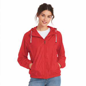 เสื้อแจ็คเก็ตกันลมน้ำหนักเบาสำหรับผู้หญิง เสื้อกันฝนสำหรับผู้หญิง เสื้อโค้ทกันลมน้ำหนักเบาพับเก็บได้ - Product Image 2