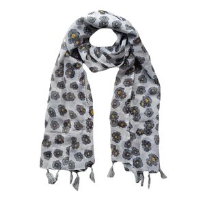 Pañuelo de Algodón con Estampado Floral para Mujer FusFus, Largo, Ligero, Informal, para Uso Diario en Todas las Estaciones - Product Image 1