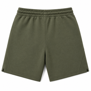 Pantalones Cortos Bermuda de Algodón de Color Sólido para Hombre, Cintura con Cordón, Estilo Casual, Talle Medio, Tejido de Punto, Bolsillos - Product Image 2