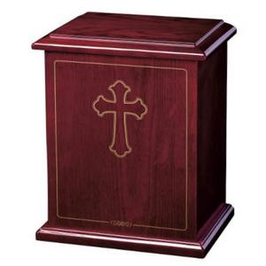 Urnes funéraires en bois de style américain les plus vendues avec des motifs personnalisables, grandes décoratives pour hommes/femmes adultes, petite taille pour cendres - Product Image 2