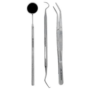 Kit Dental Básico de Alta Calidad de Medic Instruments, Instrumentos Quirúrgicos Dentales de Acero Inoxidable, Limpieza Dental Manual - Product Image 1