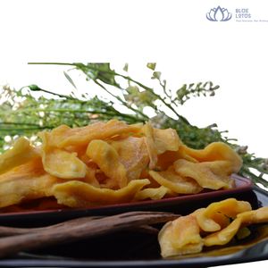Bluelotus Tranches de mangue séchée moelleuses, collation de fruits, 0,5 kg, emballage sous vide - Délicieuse garniture pour yaourt, céréales et pâtisseries du Vietnam - Product Image 1