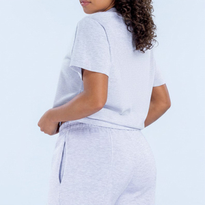 Camisetas de Verano para Mujer, Cuello Redondo, Manga Corta, Tejidas, Casuales, de Secado Rápido y Transpirables, Nueva Llegada, Alta Calidad, Precio Bajo al por Mayor - Product Image 4