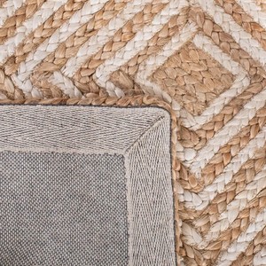 Premium Handmade Indian <b>Jute</b> <b>Rug</b> Eco-Friendly Anti-Slip Woven Carpet for Home Living Room Bedroom Office Decor Tufted Latex - Product Image 4
