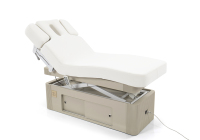 Table de massage électrique professionnelle moderne à 3 moteurs, hauteur réglable, avec éponge haute densité, pour salon de beauté, hôtel, chambre à coucher
