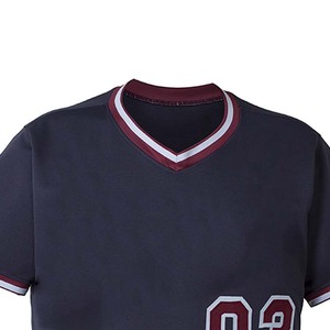 Uniforme de baseball personnalisé unisexe pour jeunes, maillot grande taille avec logo brodé, respirant, pour adultes, toutes saisons - Product Image 3