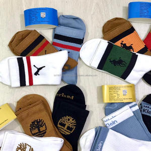 Calcetines para Hombre, Ecológicos, de Algodón y Elastano, en Existencia, Auténticos de Marca, para Oficina, Antiarrugas, Deportivos, Estilo Mixto - Product Image 4