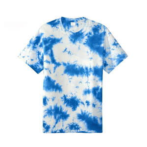 Nouveau design 2026 – T-shirt décontracté tie-dye pour homme, coupe classique, 100 % coton tricoté, manches courtes, personnalisable avec logo - Product Image 5