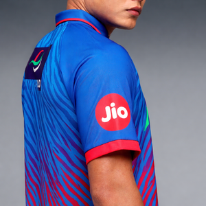 Maillot de cricket de la nouvelle saison 2026 des Delhi Capitals IPL, personnalisé, premium, à séchage rapide, respirant, T-shirt de sport, édition fan DC, vente en gros OEM - Product Image 5
