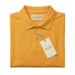 เสื้อกอล์ฟผ้าเจอร์ซีย์คอตตอน 100% คุณภาพสูง ไม่เป็นขุย สำหรับขายส่ง ปักลายตามสั่ง แบรนด์ส่วนตัว ผลิตในปากีสถาน - Product Image 1