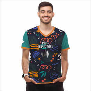 Nouveaux t-shirts tendance pour hommes, dernier style, 100% coton, imprimés, légers, coupe ample, tailles personnalisées. - Product Image 1