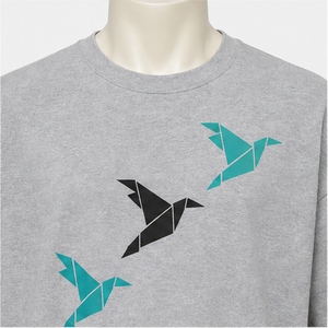 T-shirt graphique surdimensionné pour homme, impression numérique personnalisée, 100% coton tricoté, manches courtes, séchage rapide, design TSA-SPT-0012 - Product Image 5