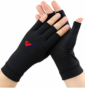 Guantes de Trabajo Recubiertos de Nitrilo PU Negros, Ligeros, Transpirables, sin Dedos, Antideslizantes para Ensamblaje y Uso Diario, Personalizados - Product Image 2