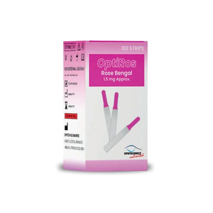 Tiras de Diagnóstico Estériles Rose Touch Rose Bengal para Clínicas Oftalmológicas, Examen de la Superficie Ocular y Ojo Seco - Product Image 3