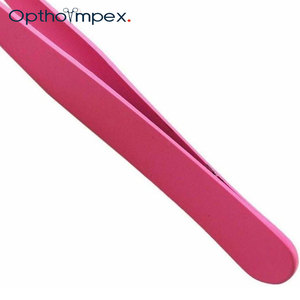 Pinzas de Precisión Reutilizables y Ligeras para Cejas, de Acero Inoxidable con Punta Inclinada, Herramienta Profesional para Depilación y Belleza - Product Image 4