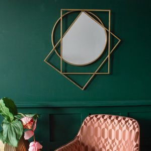 Black Metal <b>Wall</b> <b>Mirror</b> Handmade <b>Wall</b> Hanging Decor For Dining Area And Bedroom Decoration Ideas - Product Image 3