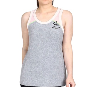 เสื้อแขนกุดผ้าเจอร์ซีย์ลำลองสำหรับผู้หญิงใส่สบายสไตล์ริบบิ้นริบบิ้นสำหรับตกแต่ง - Product Image 1