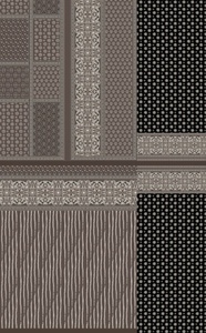 Tissu en coton imprimé jacquard floral géométrique, viscose naturelle, crêpe peignée, tissé, léger et respirant pour robe - Product Image 3