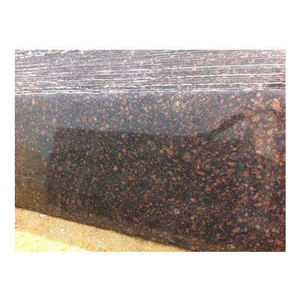 Dalles de granit brun clair de haute qualité, design moderne, pierre naturelle polie pour sols de villas, vente en gros - Product Image 3