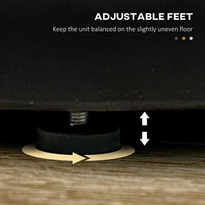 Lightweight Dark Gray Round Accent <b>Table</b> with Concrete Finish Side <b>Table</b> - Product Image 6