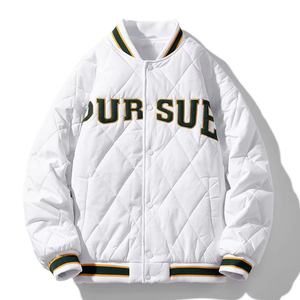 Veste de baseball personnalisée pour homme, col montant, à capuche, imperméable, réversible, avec logo - Product Image 5
