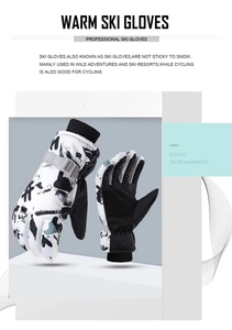 Guantes Largos de Esquí para Hombre, Talla XXL, Impermeables, para Snowboard, Moto de Nieve, Cálidos, de Poliéster Térmico, para Esquí y Motociclismo - Product Image 6
